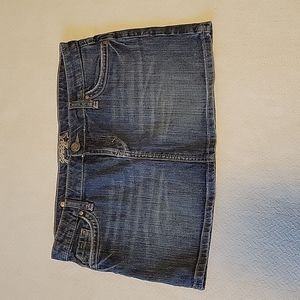 Garage Jean Skirt